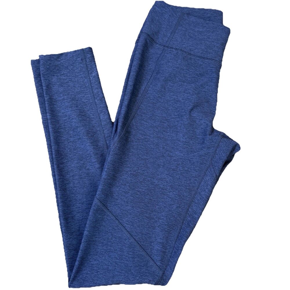 Outdoor Voices Women’s Full‎ Length Leggings Women’s Size Small Heather Blue EUC